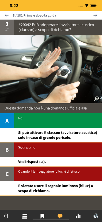 Alle Fragen für die Autoprüfung