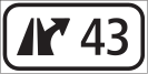 Plaque numérotée pour jonctions
